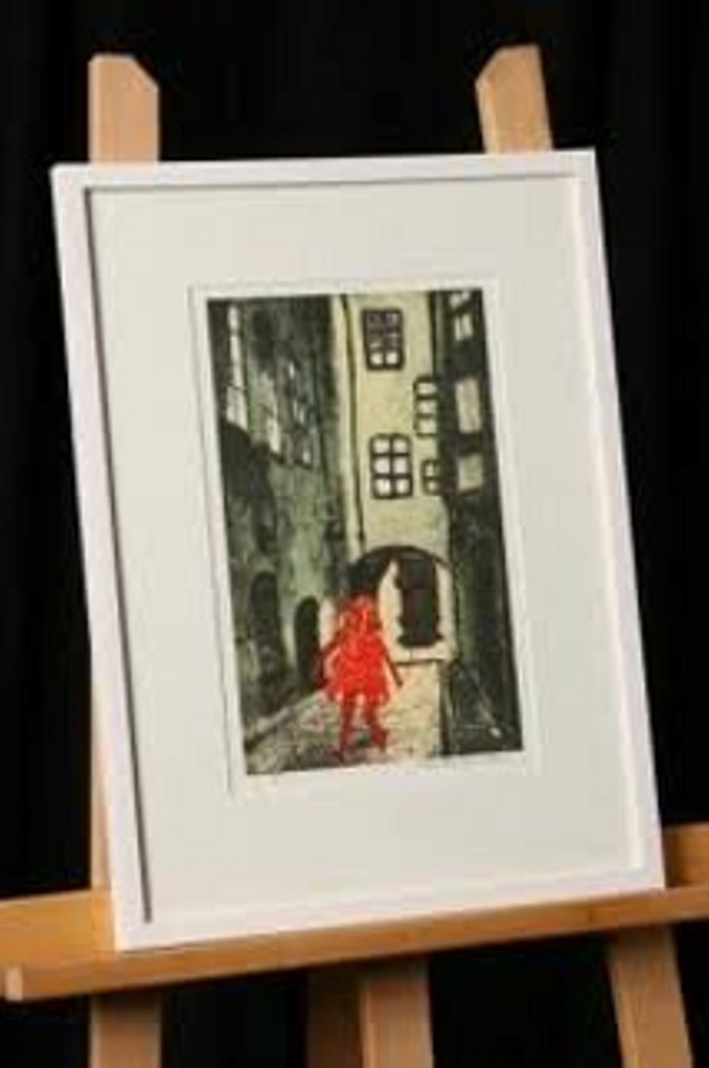 'I gränden', 2021, ett konstverk av Karin Petri Wennström