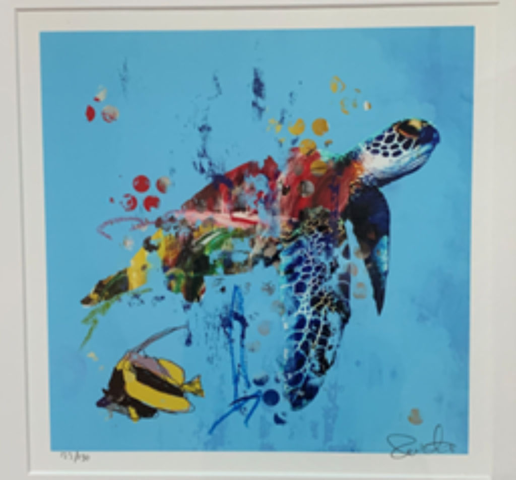 '4. Just going deep', ett konstverk av Robert Hilmersson