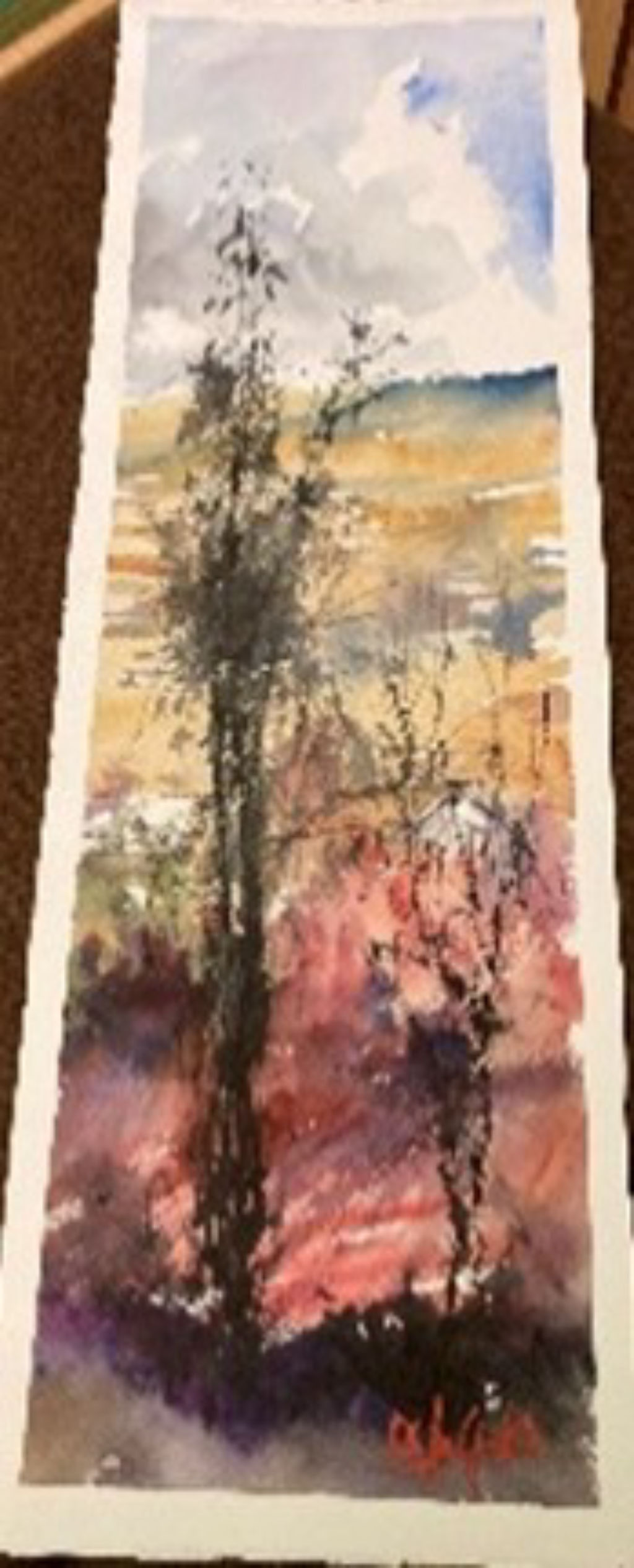 '38. Höstträd', ett konstverk av Stefan Gadnell