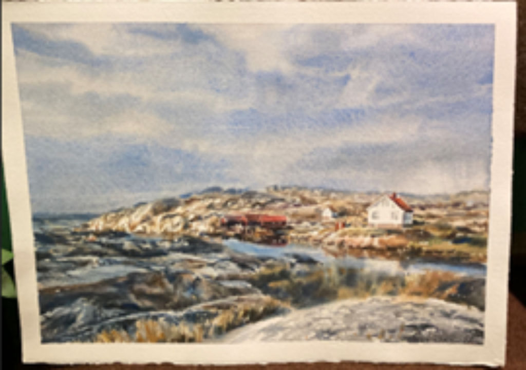 '17. Skärgård', ett konstverk av Tatjana Kotliarova