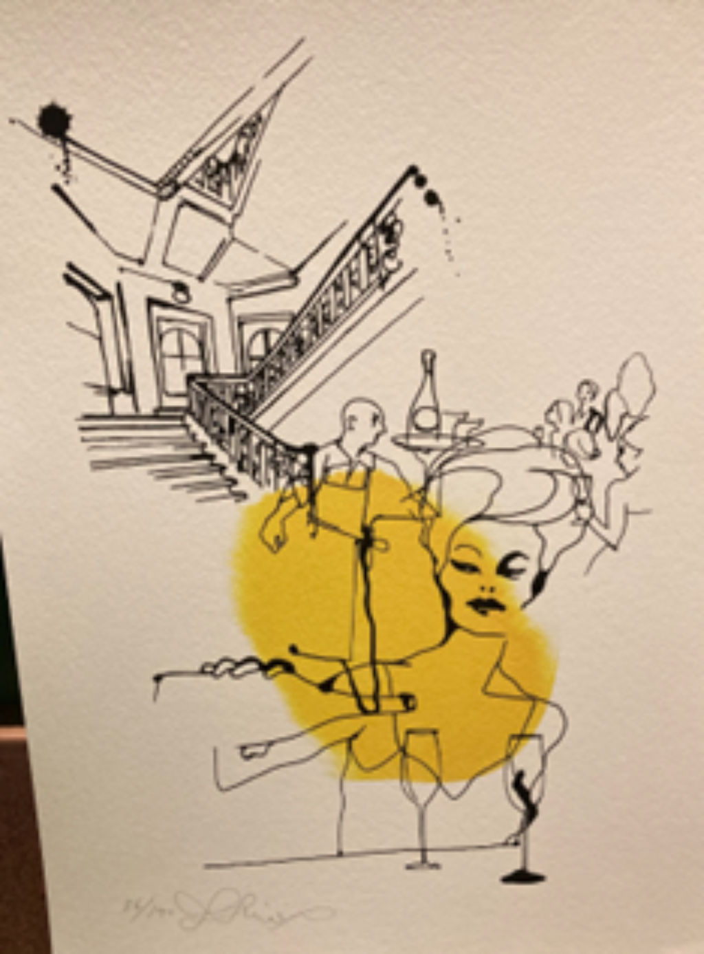 '33. Trappen', ett konstverk av Stina Wirsén