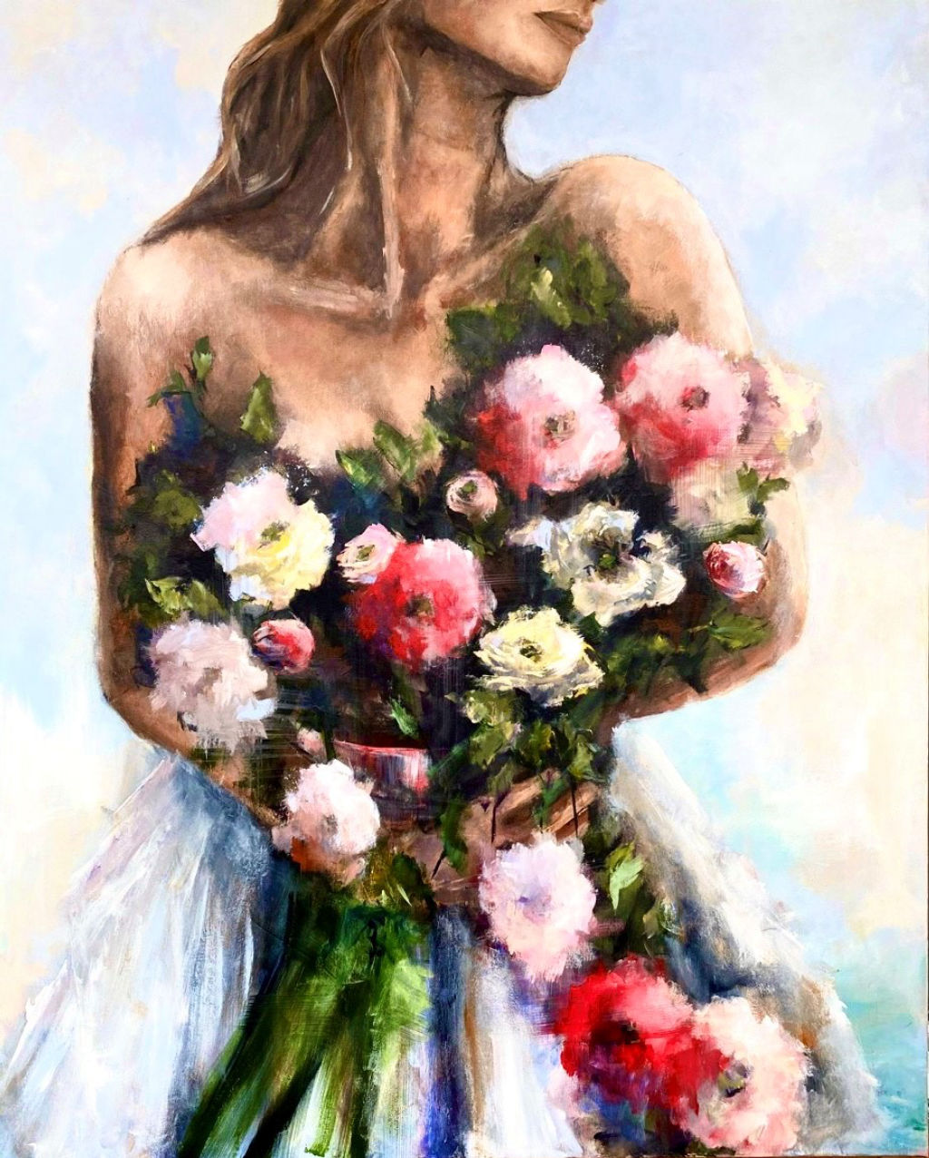 '5. Alla dina blommor', ett konstverk av Lena&Linda Art