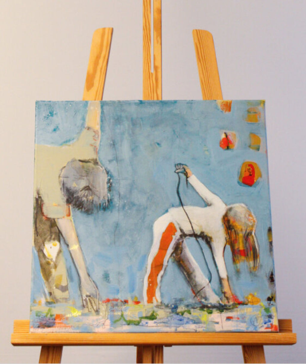 '2. Lek', ett konstverk av Anna Sjölin