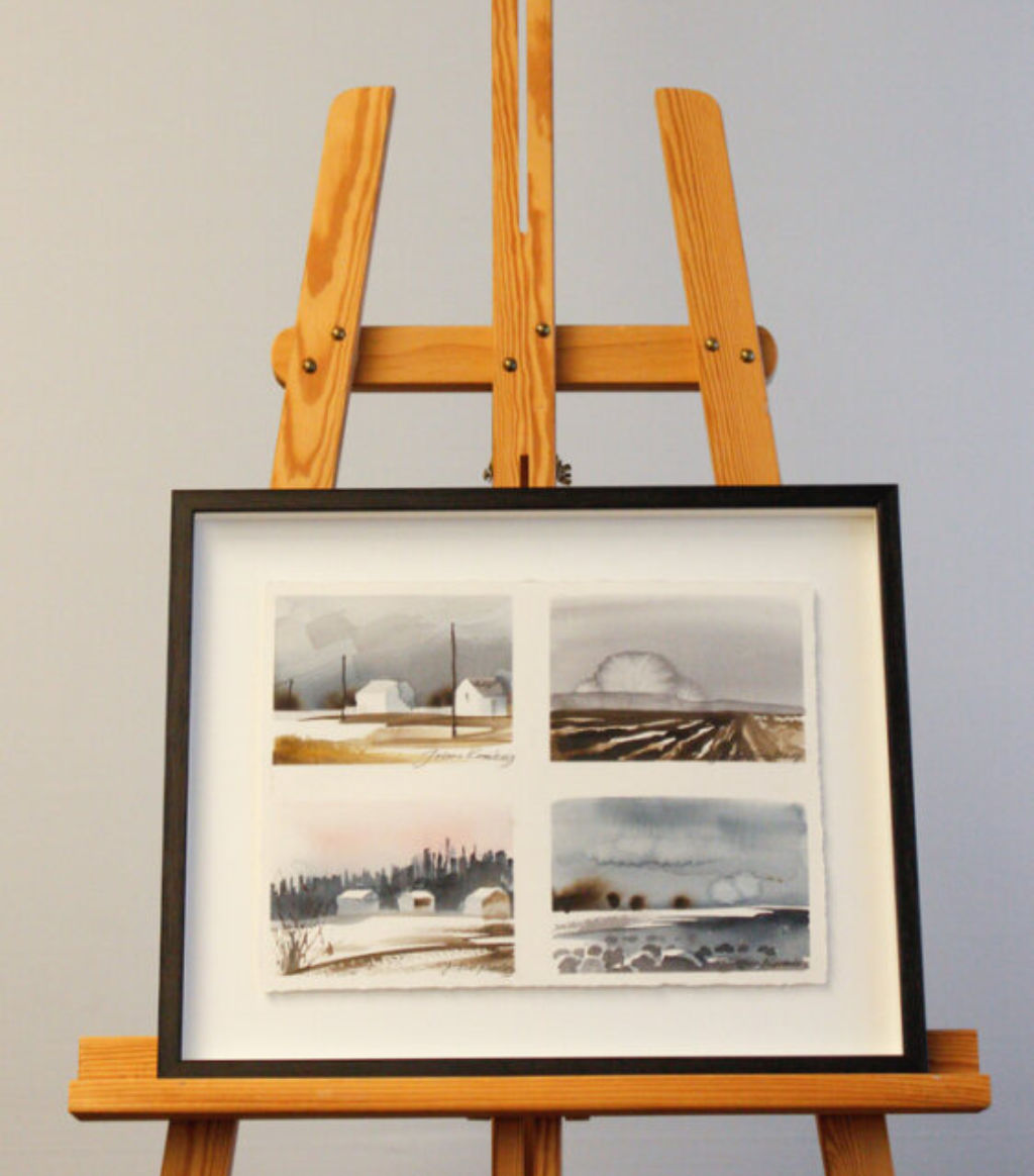 '6. Frosten har lagt sig ', ett konstverk av Johan Ramberg