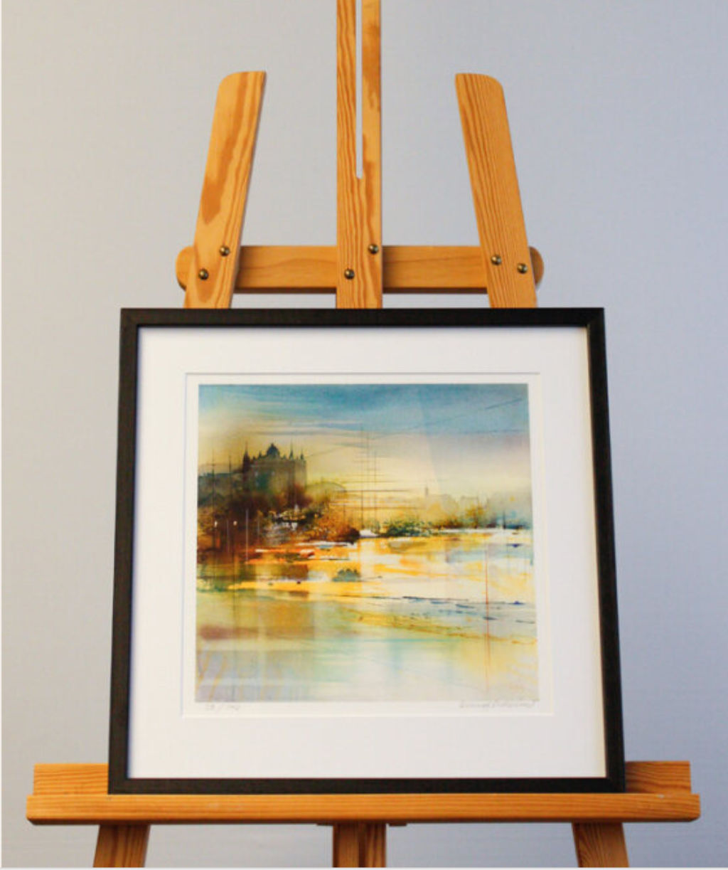 '36. Morgonljus', ett konstverk av Gunnel Moheim