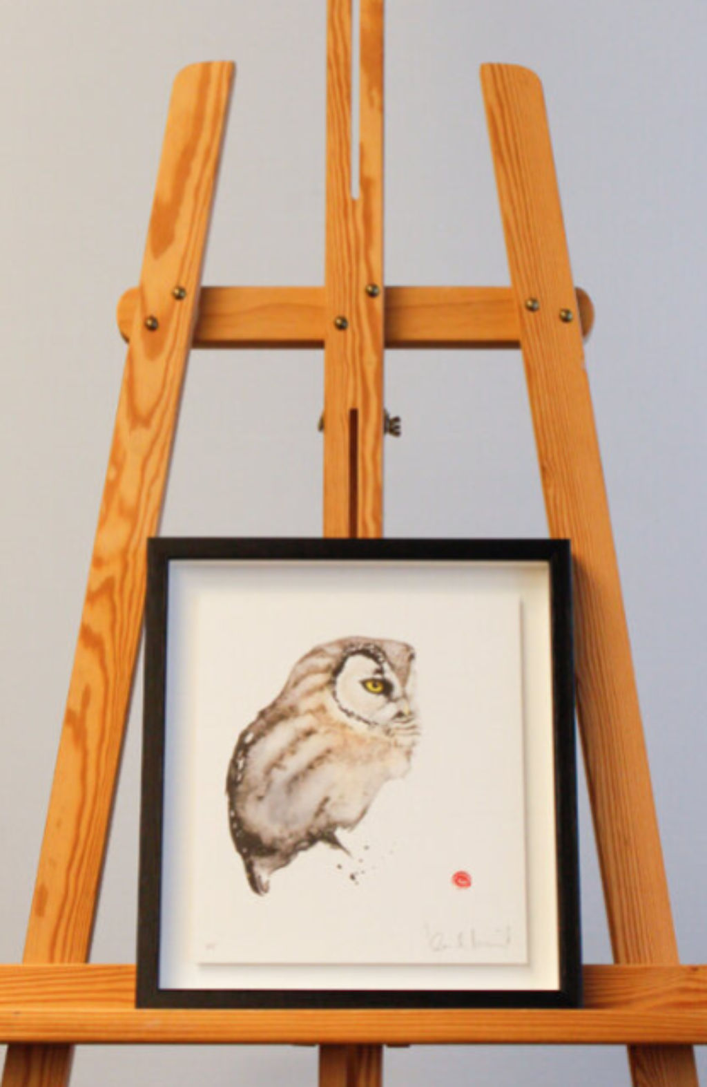 '4. Pärluggla', ett konstverk av KARL MÅRTENS