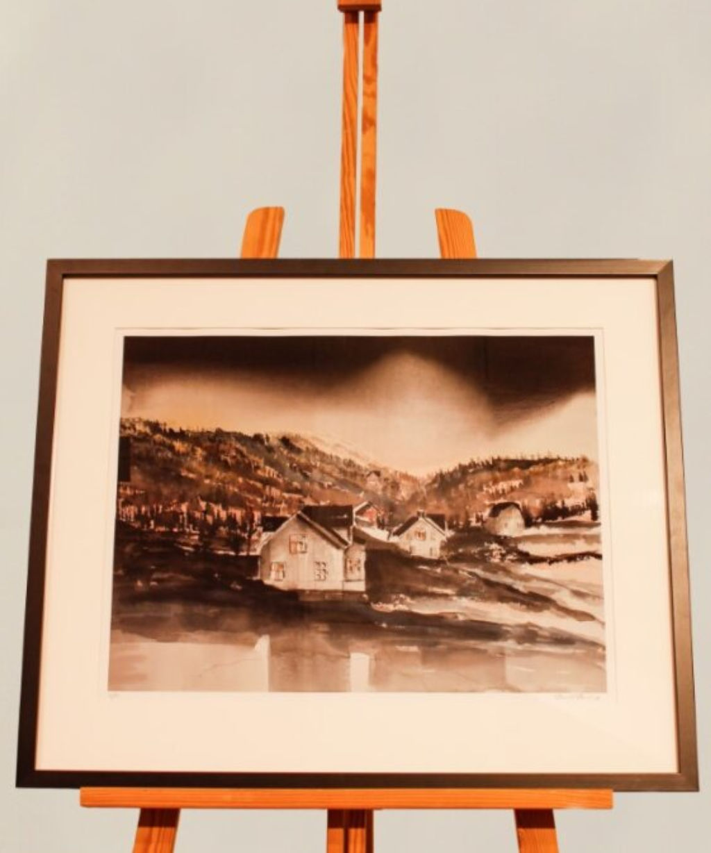 '30. Landskap', ett konstverk av Daniel Zausnig