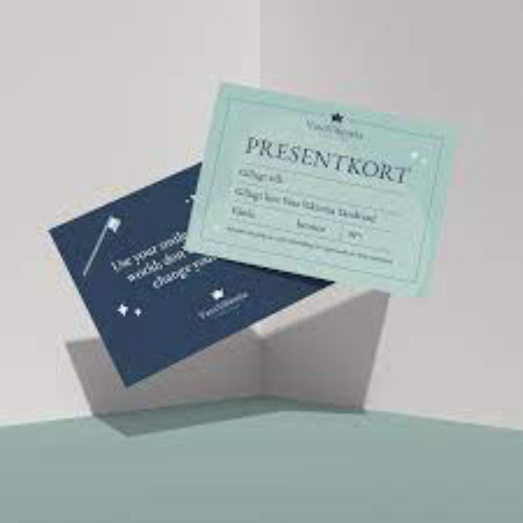 '66. Presentkort på Artworks, värde 2 500:-', ett konstverk av Okänd