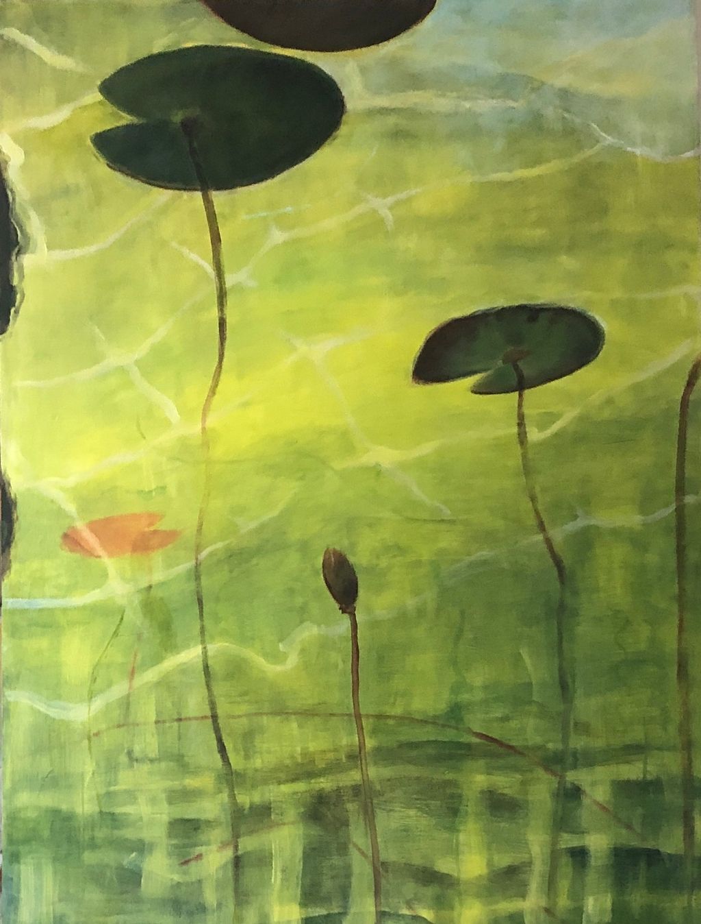 'Under ytan', 2020, ett konstverk av Lotta Enocsson 