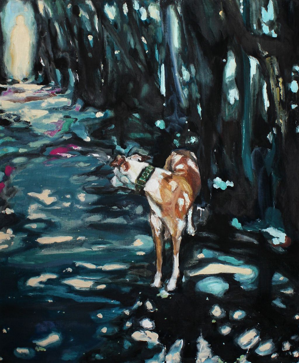 'Hunddagar', 2018, ett konstverk av Susanne Lund Pangrazio