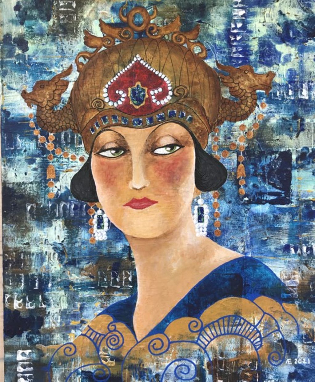 'Turandot', 2021, ett konstverk av Anders Ekman