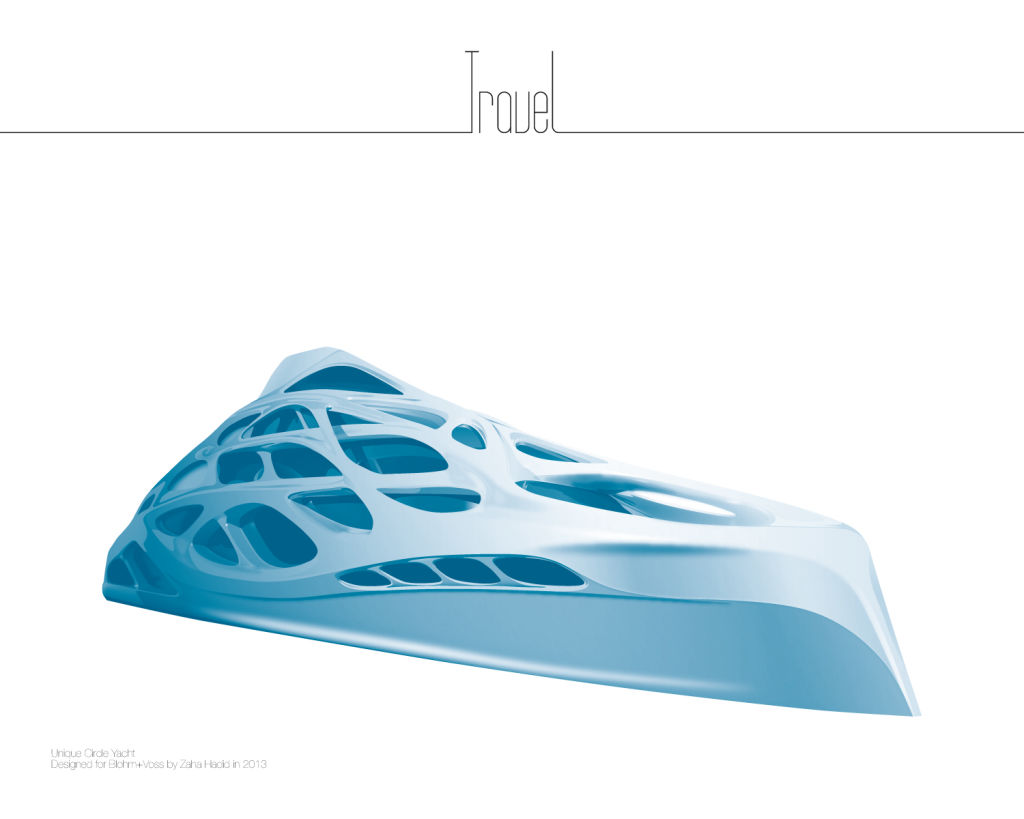 'Travel – Hadid Yacht', 2022, ett konstverk av Erik Coucher