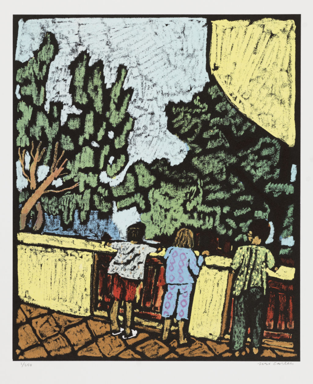 '22-30. Mina pojkar', ett konstverk av Siri Carlén