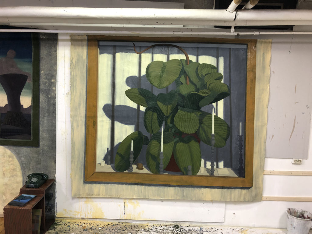 'Växt', ett konstverk av Bengt Jahnsson-Wennberg