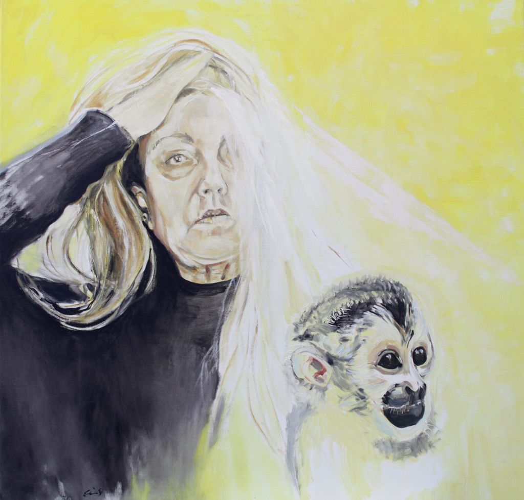 'Marjatta', 2021, ett konstverk av Carina Söderström