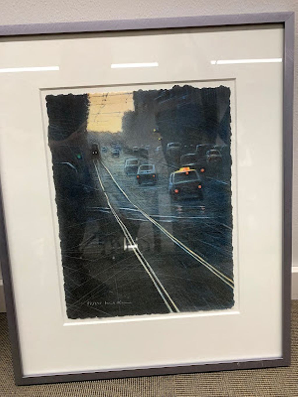 '2019 Spårvagnsspår, Mikael Kihlman', 2019, ett konstverk av Mikael Kihlman