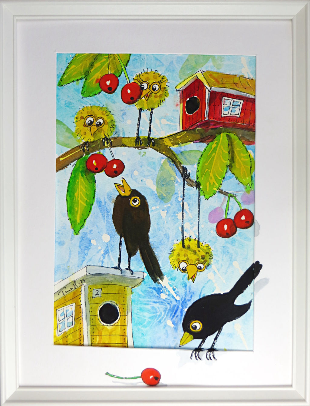 'På taket till 2an', 2023, ett konstverk av Timo Horne