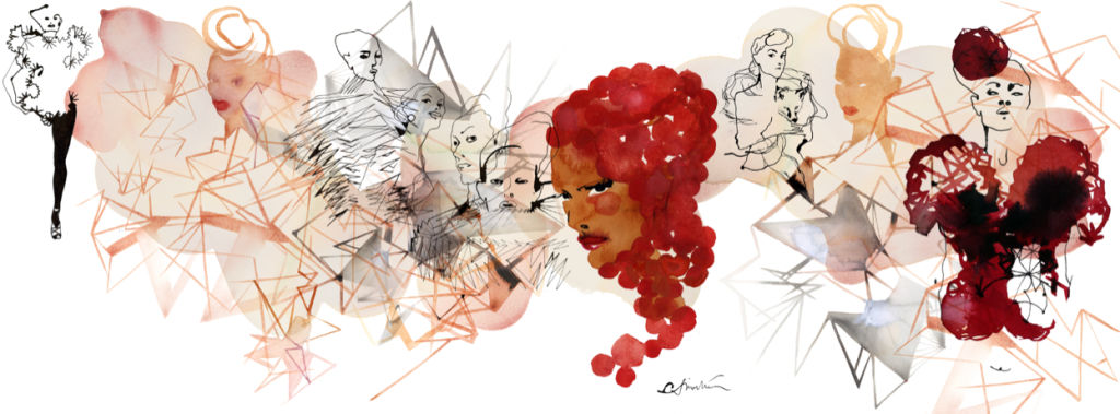 'Fine Art print "Papier"', ett konstverk av Stina Wirsén