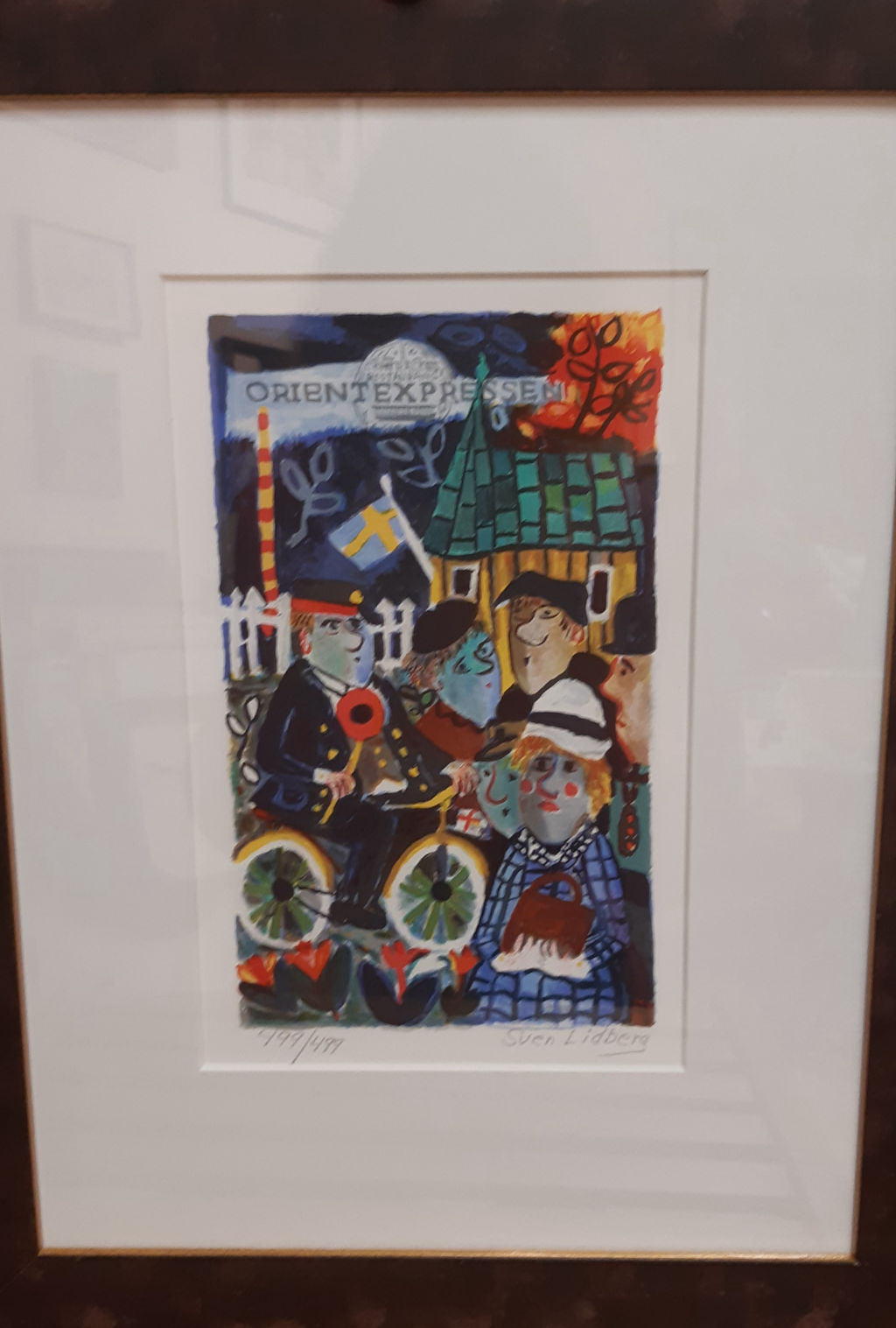 'Litografi', ett konstverk av Sven Lidberg