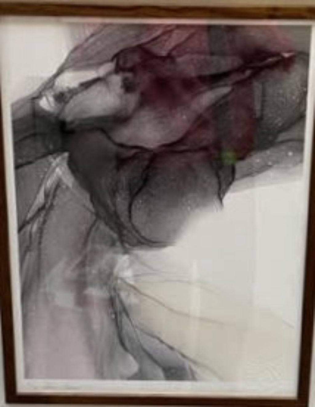 'Tusch "Glowing Mist"', ett konstverk av Anna Dormidontova