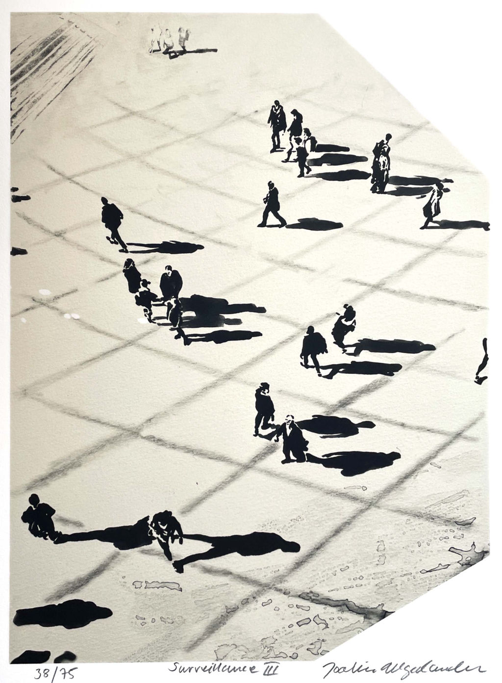 'Fine Art Print "Surveillance III"', ett konstverk av Joakim Allgulander