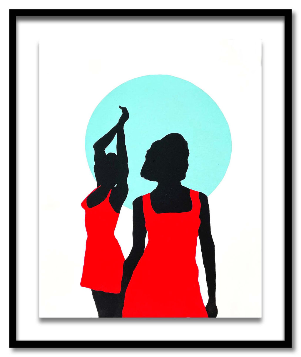 'Serigrafi "Turning torso"', ett konstverk av Thomas Wahlström