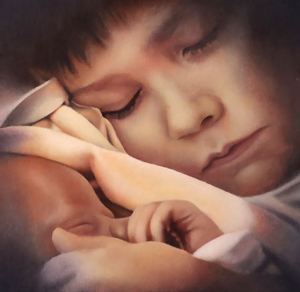 'Sibling Love', 2021, ett konstverk av Thomas Persson