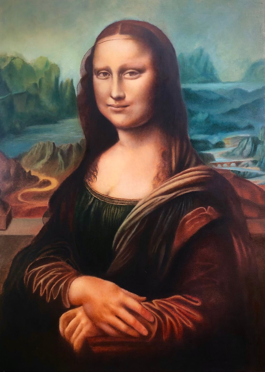 'Mona Lisa - Reproduction', 2021, ett konstverk av Thomas Persson
