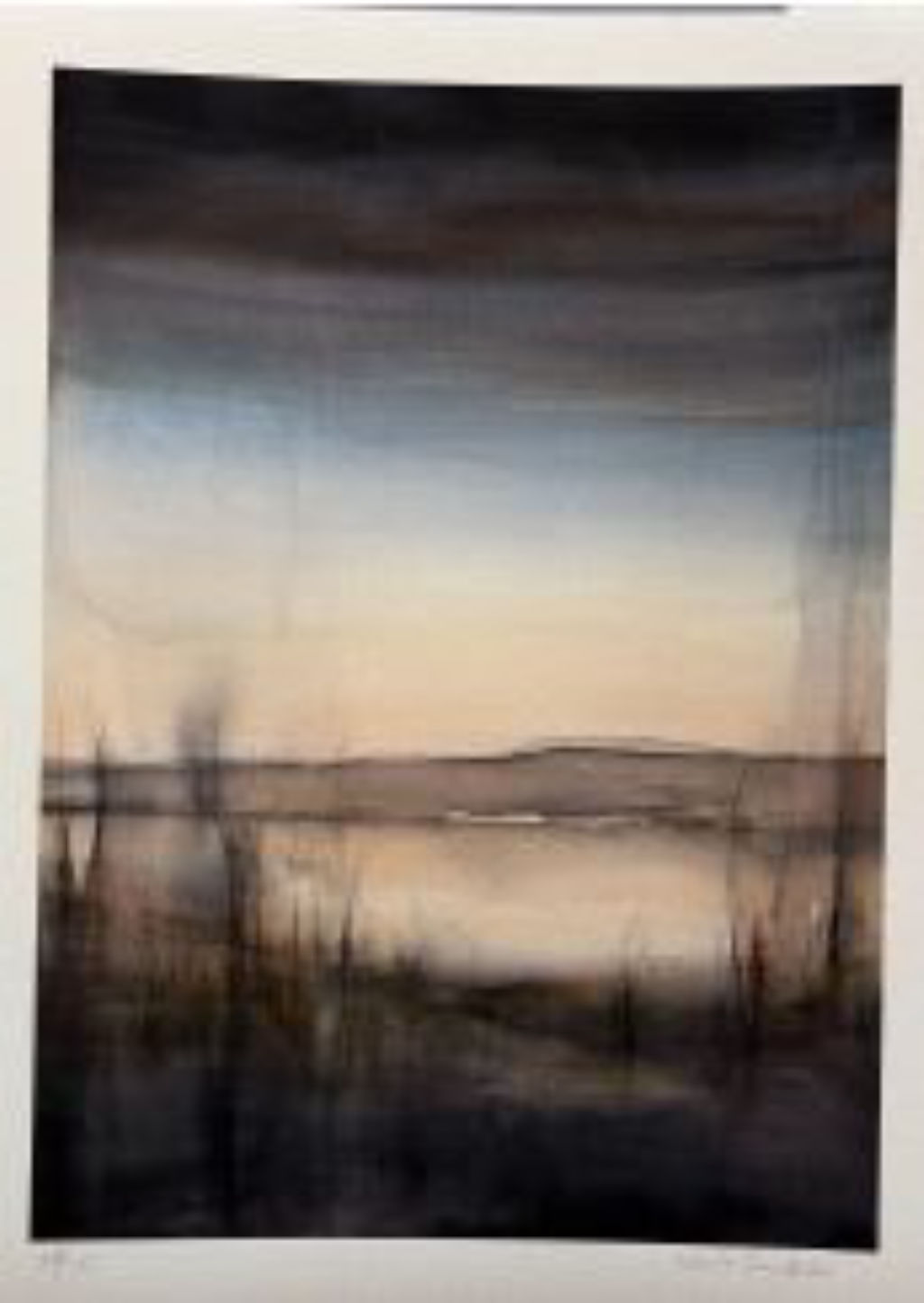 'Solnedgång', ett konstverk av Marie Gauthier