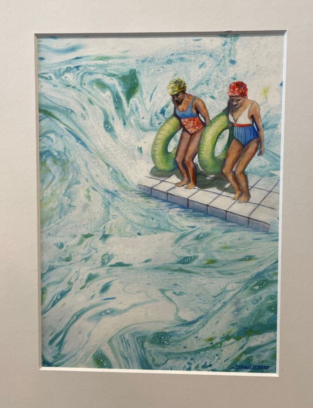 'Badflickor', ett konstverk av Karen Wyherd