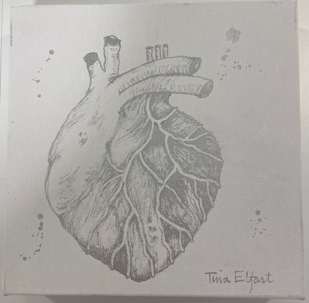 'Heart', ett konstverk av Tina Elfast