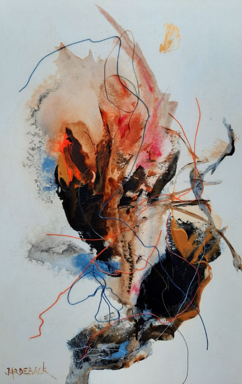 'Höstkänsla', ett konstverk av Susanne Jardeback Olesen