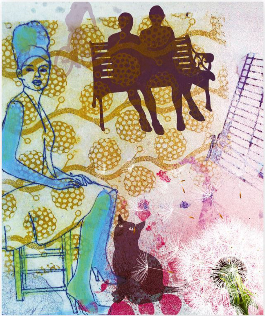 'Olika fokus', ett konstverk av Anna Sjölin