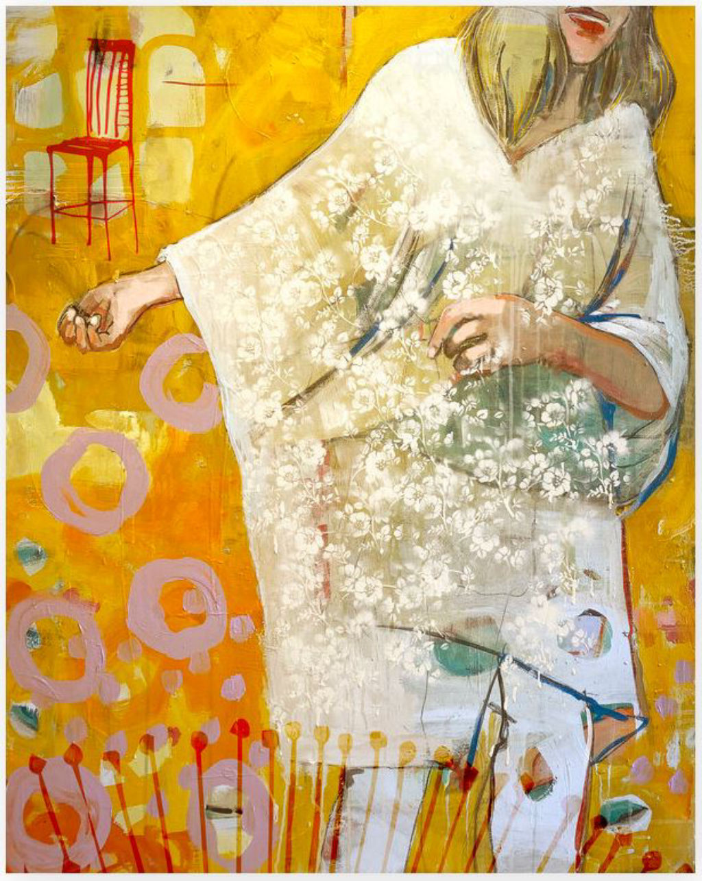 'Time to go', ett konstverk av Anna Sjölin