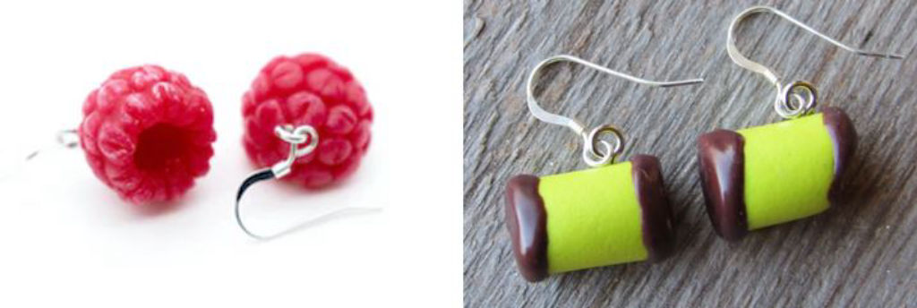 'Örhänge hallon och dammsugare', ett konstverk av Nina Fajersson