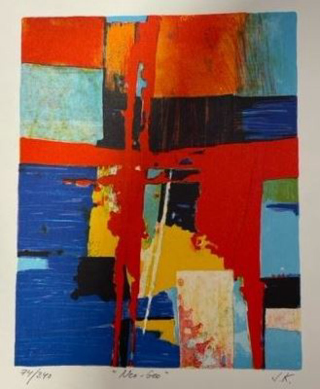 'Neo-Geo', ett konstverk av Janna Kreuter