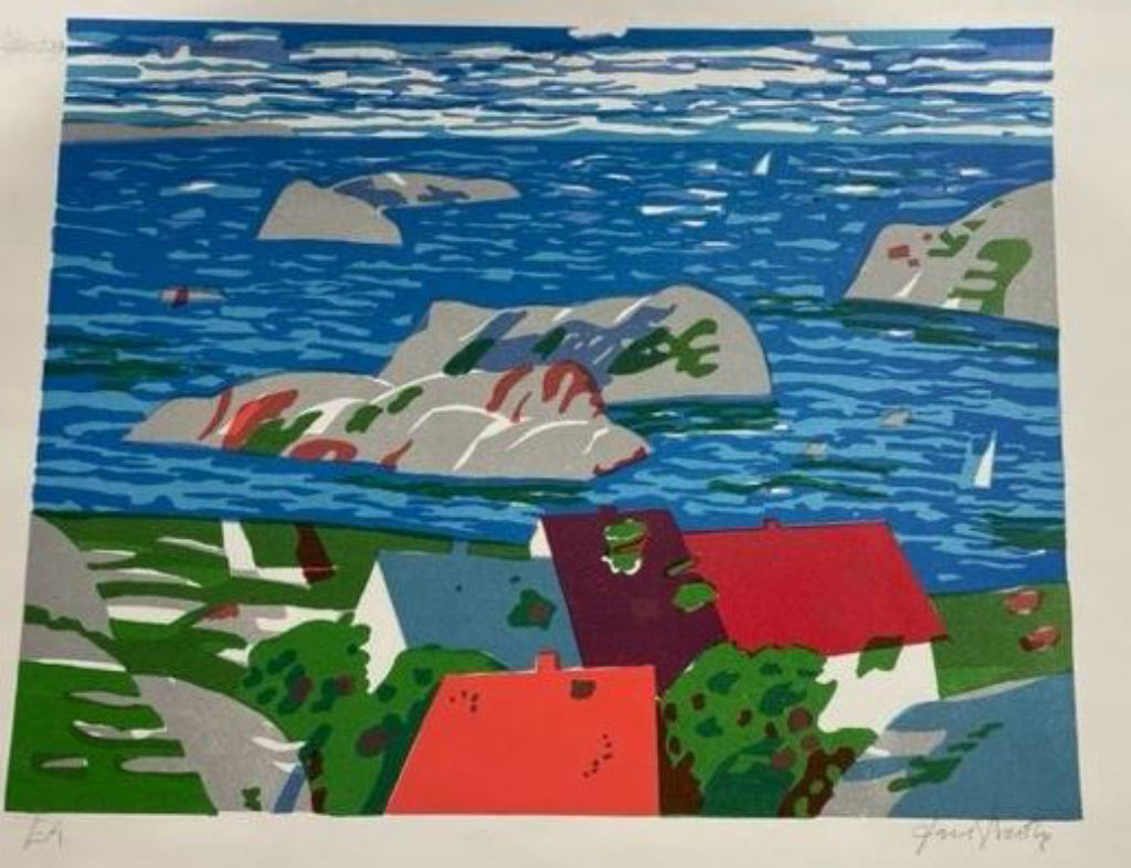 'Hav ', ett konstverk av Lars Bertle 