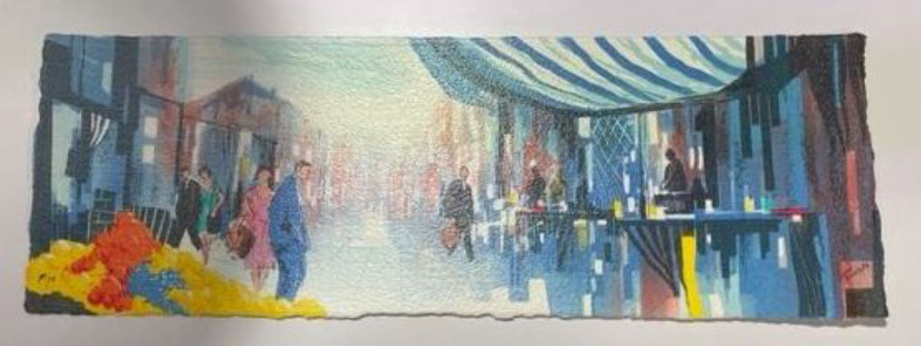 'Torghandel', ett konstverk av Arne Andersson