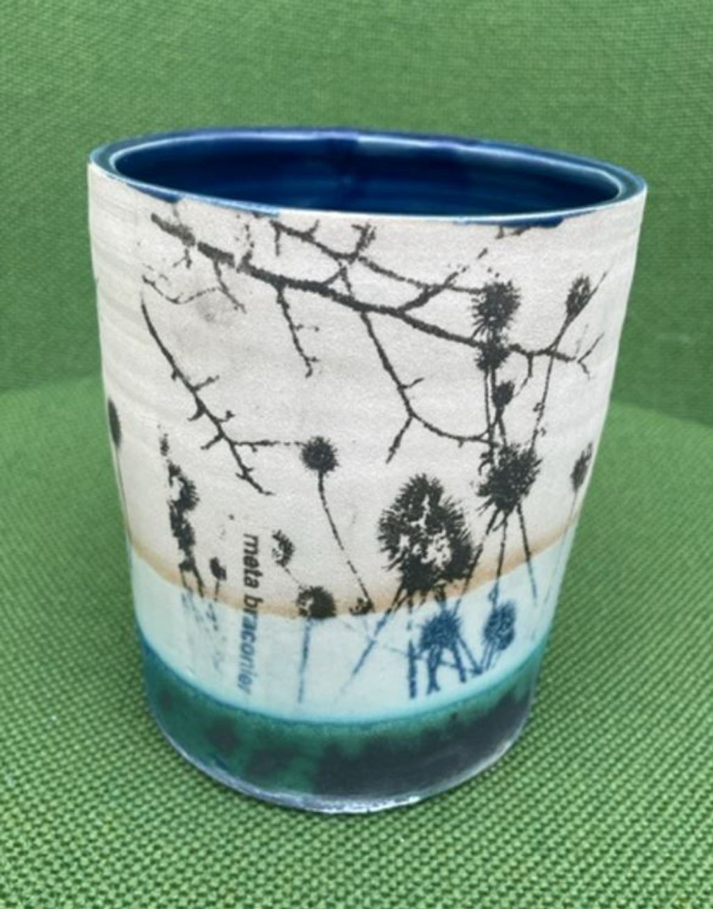 'Kruka i keramik', ett konstverk av Meta Braconier