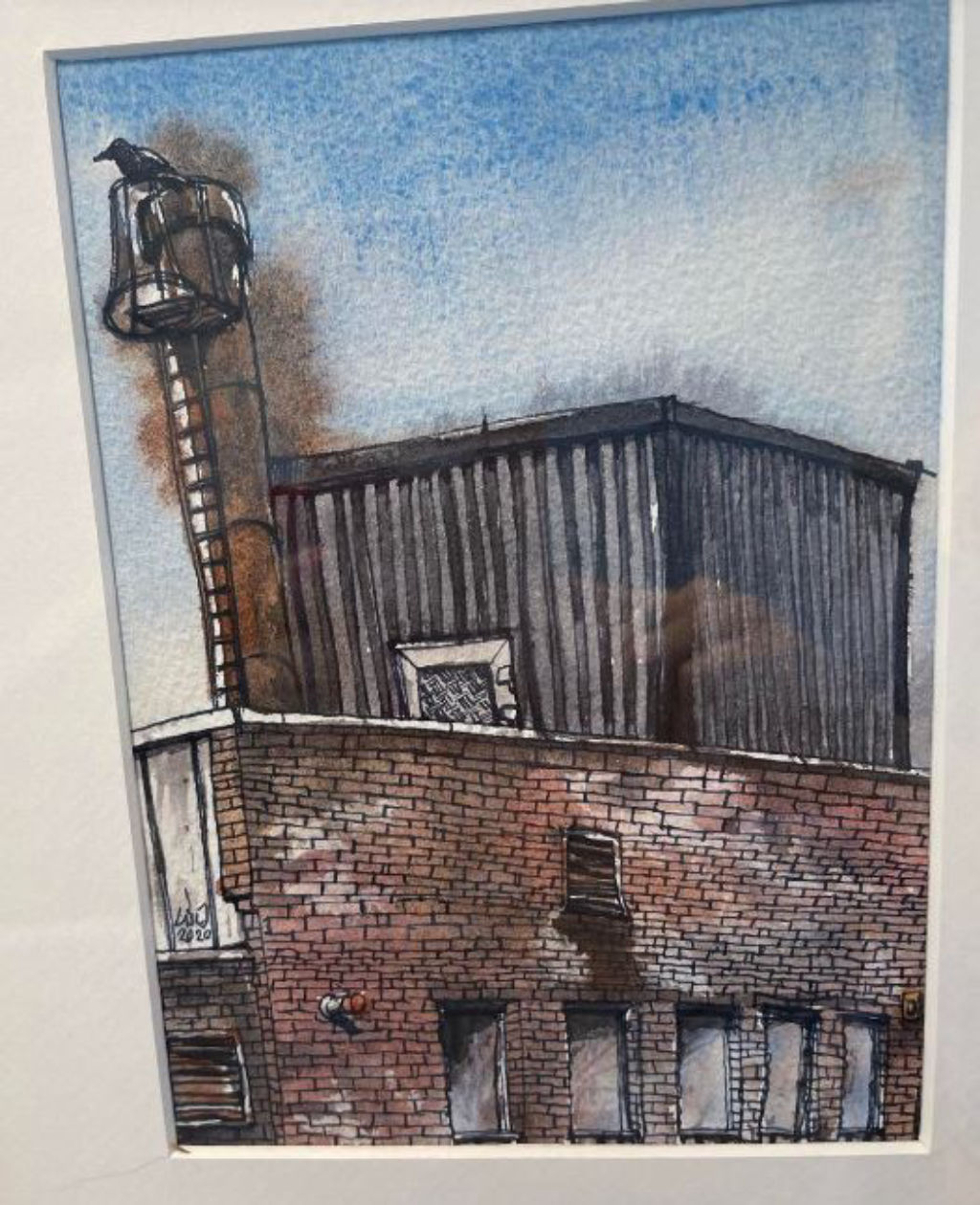 'Pergo', ett konstverk av Lise Jörgensen