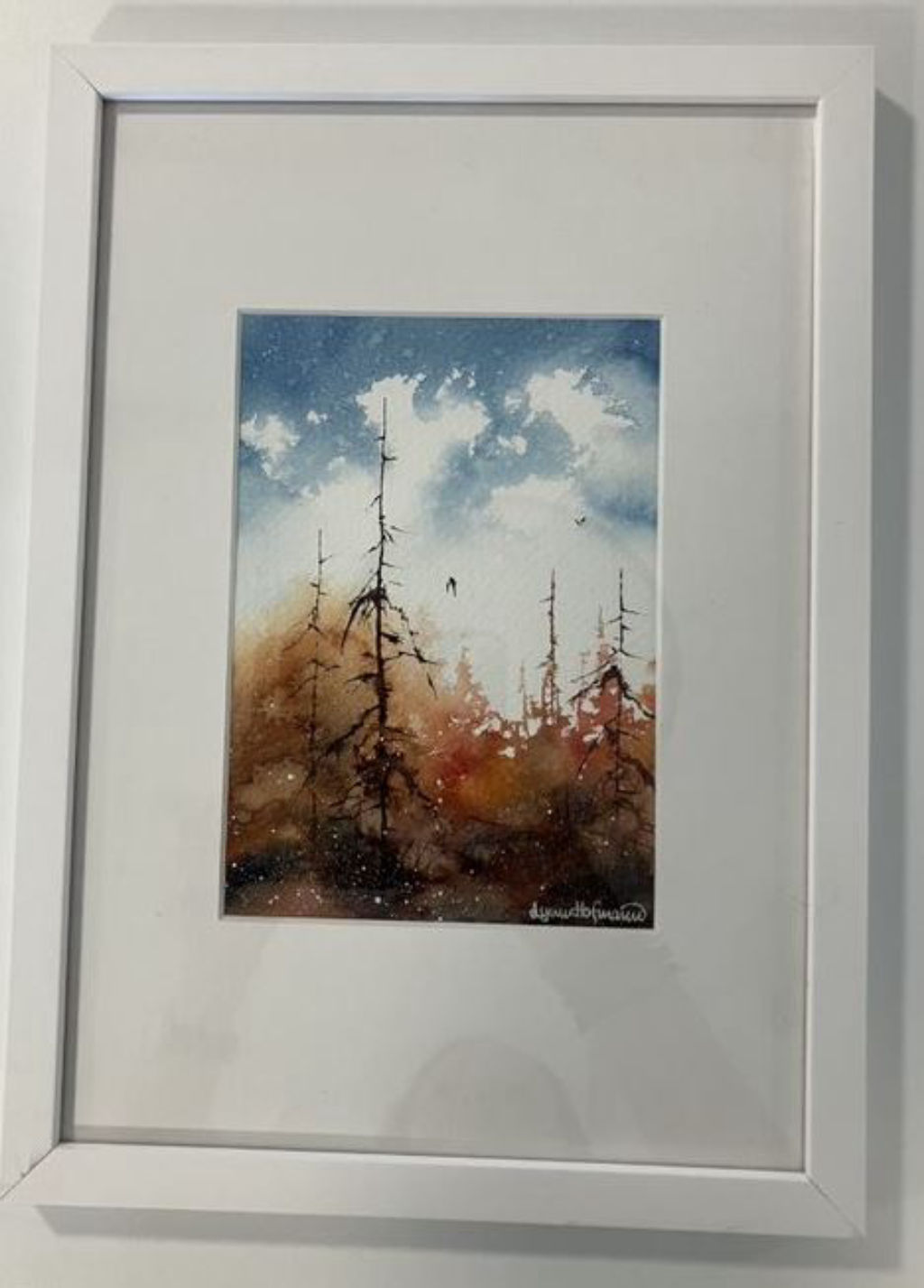 'Himmel och skog', ett konstverk av Lynn Hofman