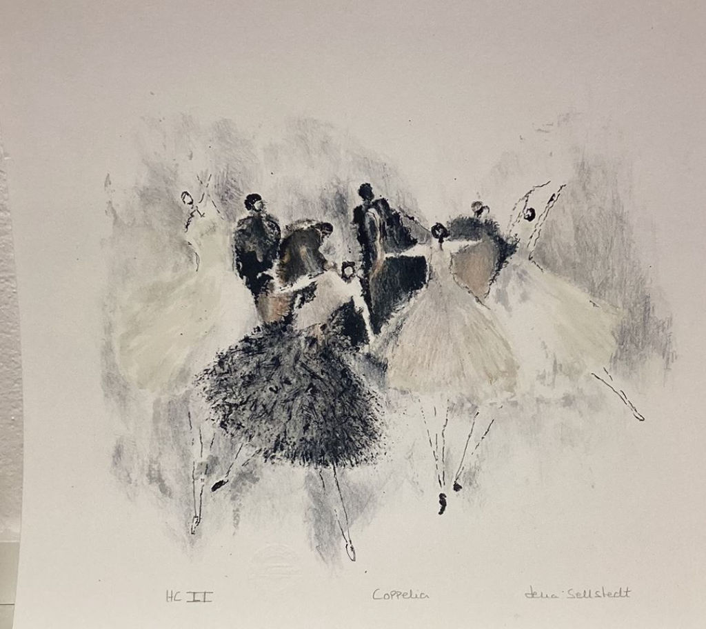 'Coppelia', ett konstverk av Lena Sellstedt