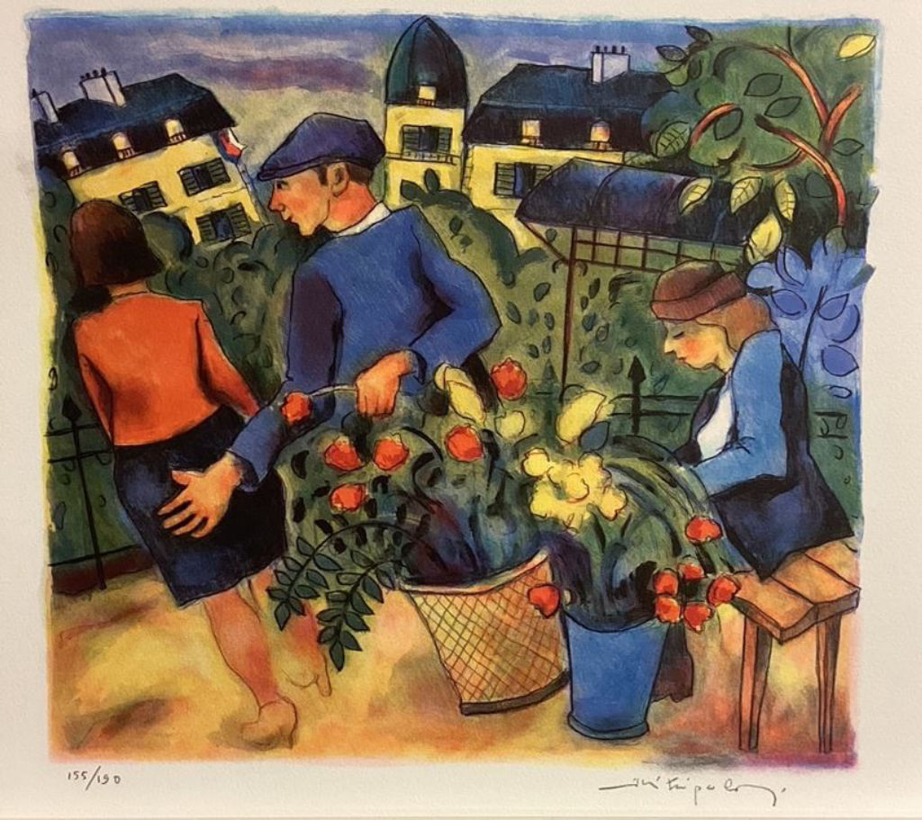 'Uppvaktning', ett konstverk av Jussi Taipaleenmäki