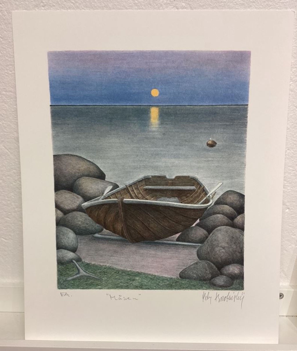 'Måsen', ett konstverk av Peter Borotinskij