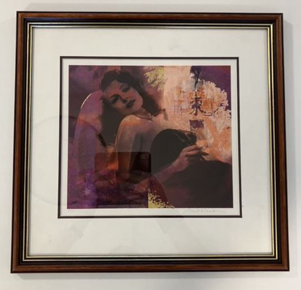 'Rita Heyworth', ett konstverk av Åke Ahlberg