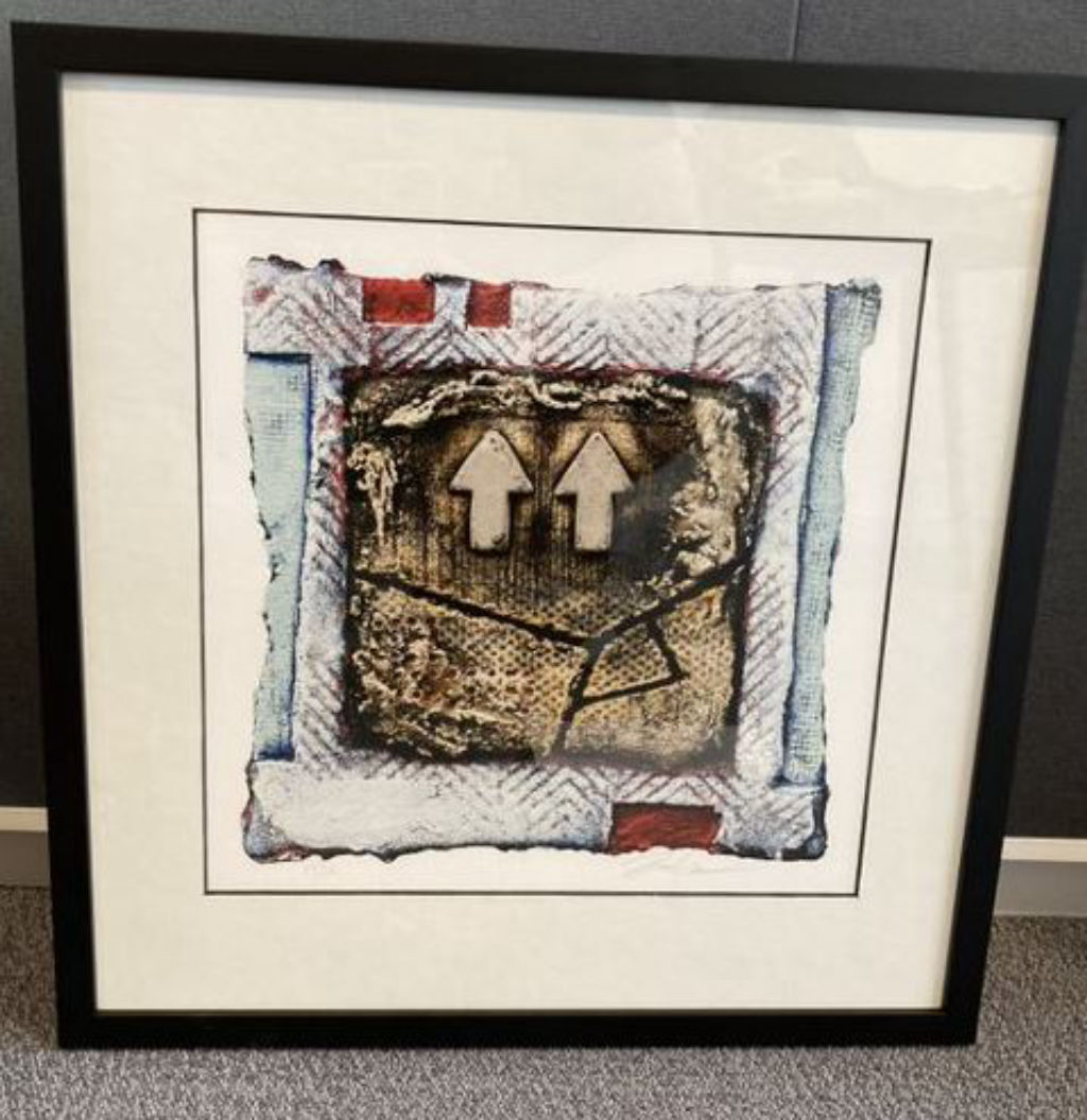 'Denna sida upp', ett konstverk av Jens Hübner