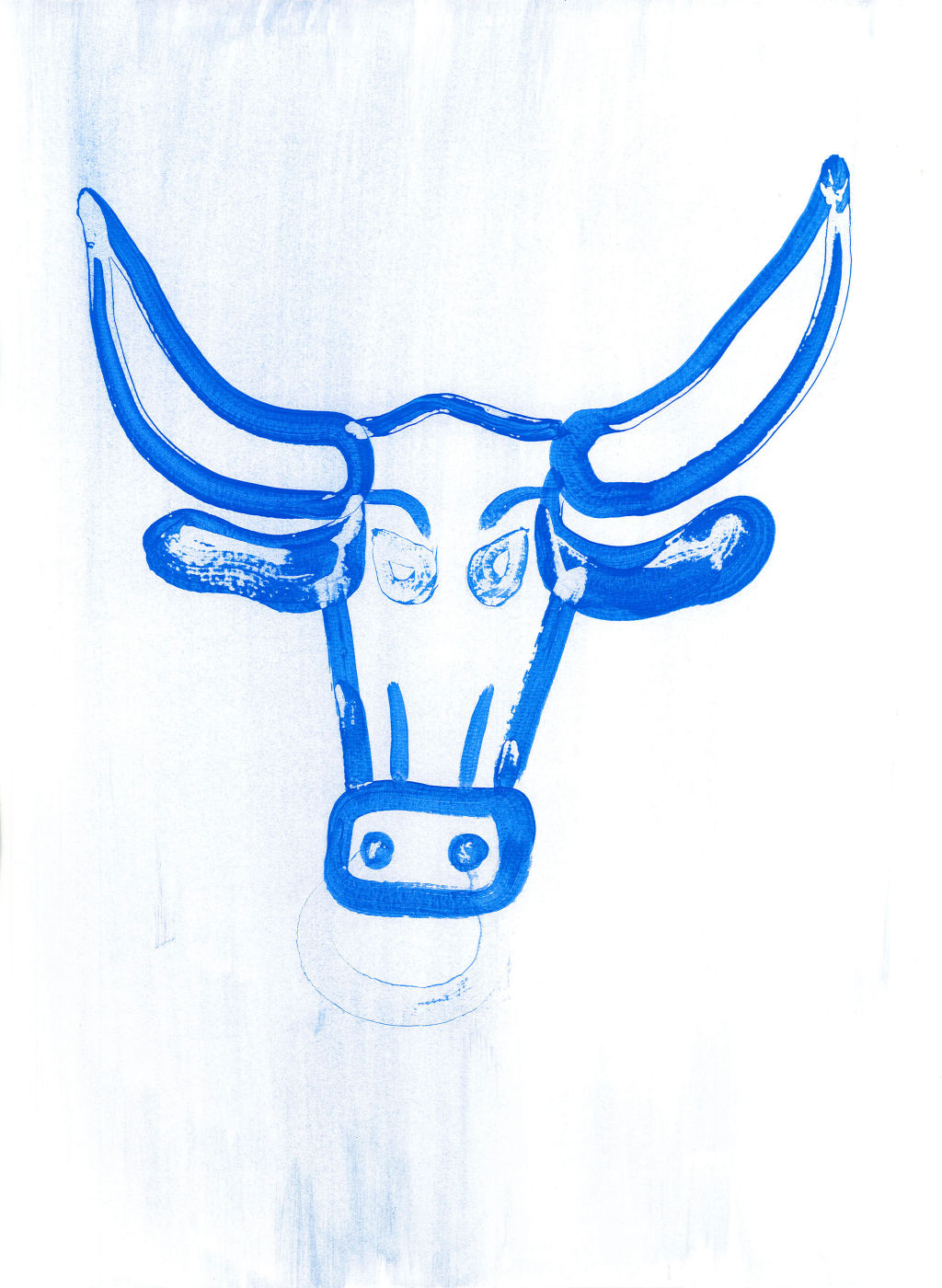 'Bull', 2023, ett konstverk av Andy Voitka