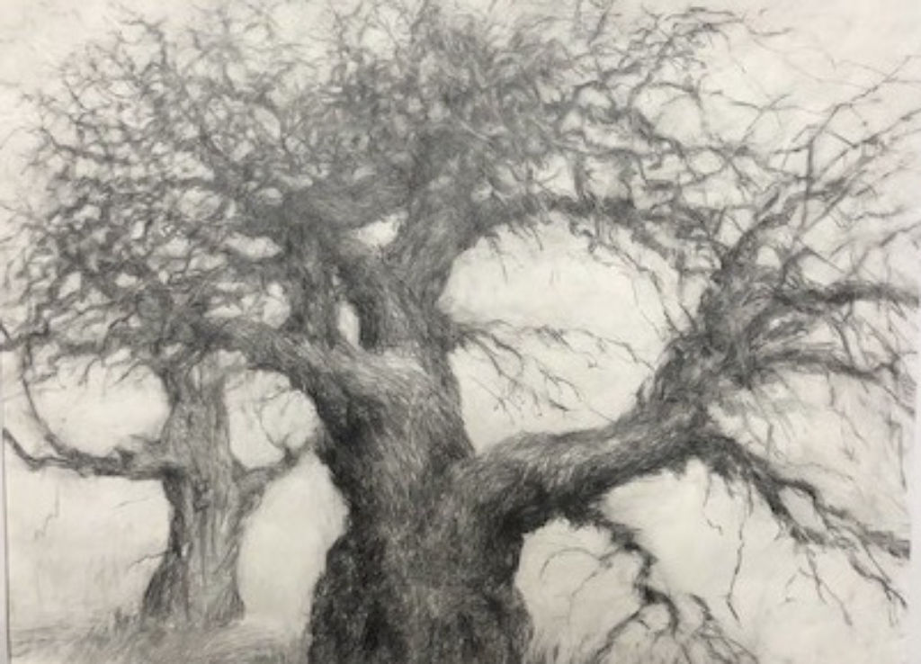 'Träd', ett konstverk av Vivan Sylvia Zethraeus