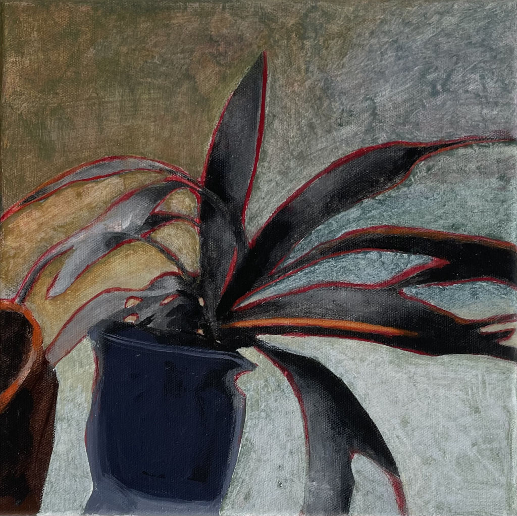 'Skuggblomma', 2023, ett konstverk av Gudrun Westerlund