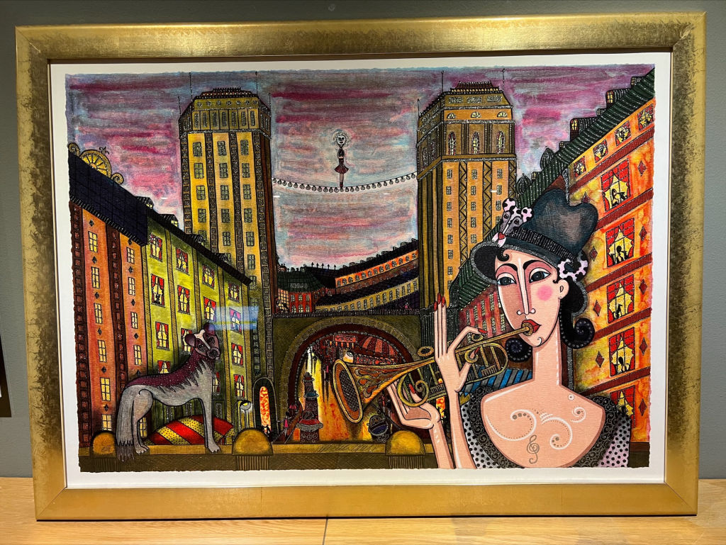 '7. Kungsgatan ', ett konstverk av Angelica Wiik